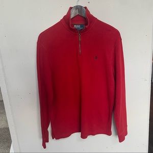 Polo Quarter Zip Sweater